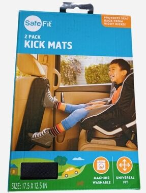 SafeFit 2Pack Kick Mats